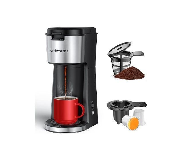 Famiworths Single Serve Coffee Maker