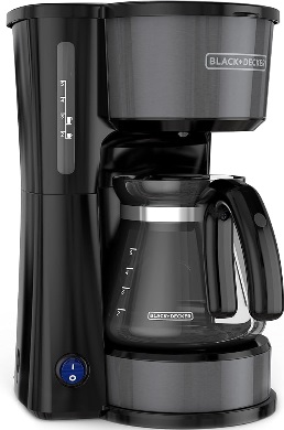 BLACK+DECKER CM0750BS 4-in-1 5-Cup Coffee Station Coffeemaker