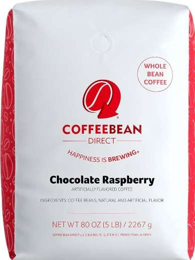 Chocolate Raspberry Coffee Beans