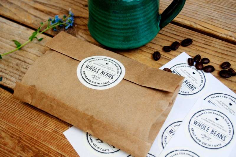 Coffee Beans Wedding Favors