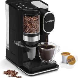 Cuisinart Single Serve Coffee Maker + Coffee Grinder Combo