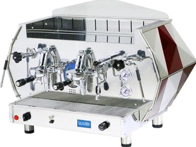 La Pavoni DIA 2V-R 2-Group Diamante Volumetric Espresso- Most Expensive Coffee Maker