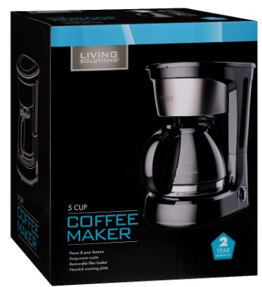 Living Solutions Coffee Maker