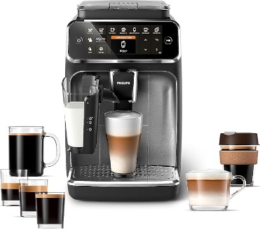 PHILIPS 4300 Series Fully Automatic Espresso Machine - Touch Screen Coffee Maker