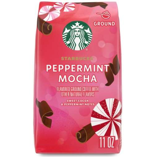 Peppermint Mocha Coffee Beans