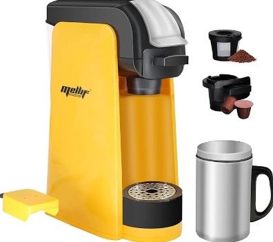 Single Serve Coffee Maker Compatible with Dewalt 20V Max Battery