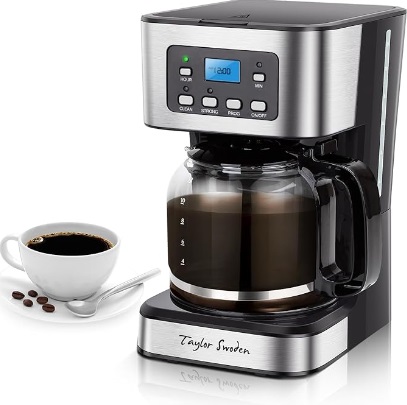 Taylor Swoden 12-Cup Programmable Coffee Maker