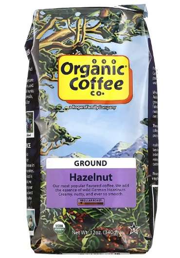 Organic Hazelnut Coffee