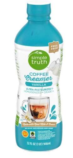 Organic Vanilla Coffee Creamer