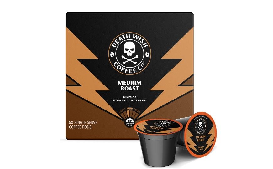 Death Wish Coffee Medium Roast K Cup Caffeine Content