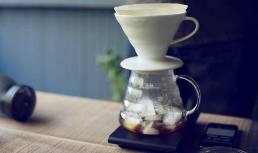 Japanese Pour Over Iced Coffee