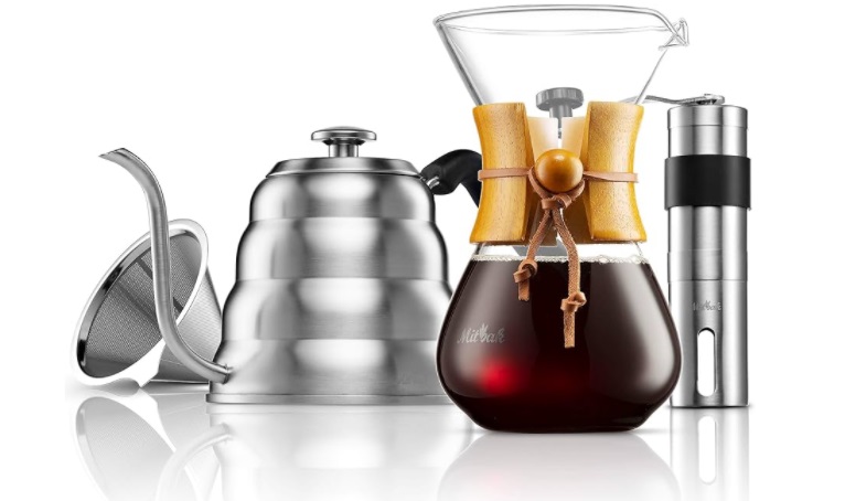 Pour Over Coffee Set With Kettle