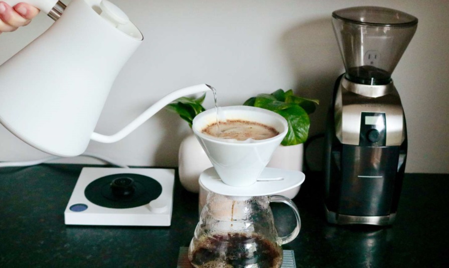 Pour Over Coffee Setup