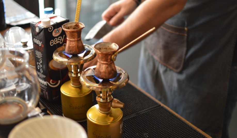 Turkish Coffee Brewing